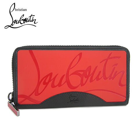CHRISTIAN LOUBOUTIN メンズ 長財布 PANETTONE WALLET 3195051 LOUBI BLACK H734