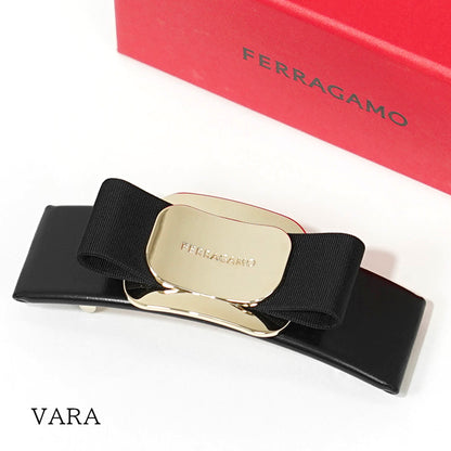 FERRAGAMO レディース バレッタ VARA 340421 771551 BLACK ブラック 001