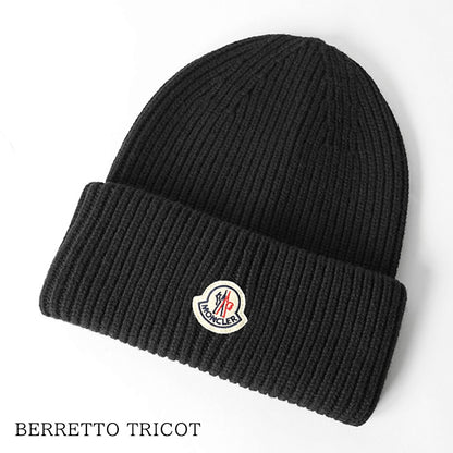 MONCLER メンズ レディース ニットキャップ BERRETTO TRICOT 3B00075 M1127 ブラック 999