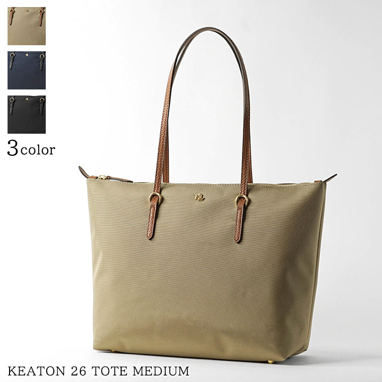 LAUREN RALPH LAUREN レディース トートバッグ KEATON 26 TOTE MEDIUM 431916737 3カラー
