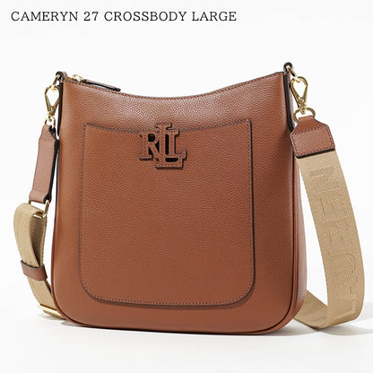 LAUREN RALPH LAUREN レディース ショルダーバッグ CAMERYN 27 CROSSBODY LARGE 431970152 LAUREN TAN ブラウン 002