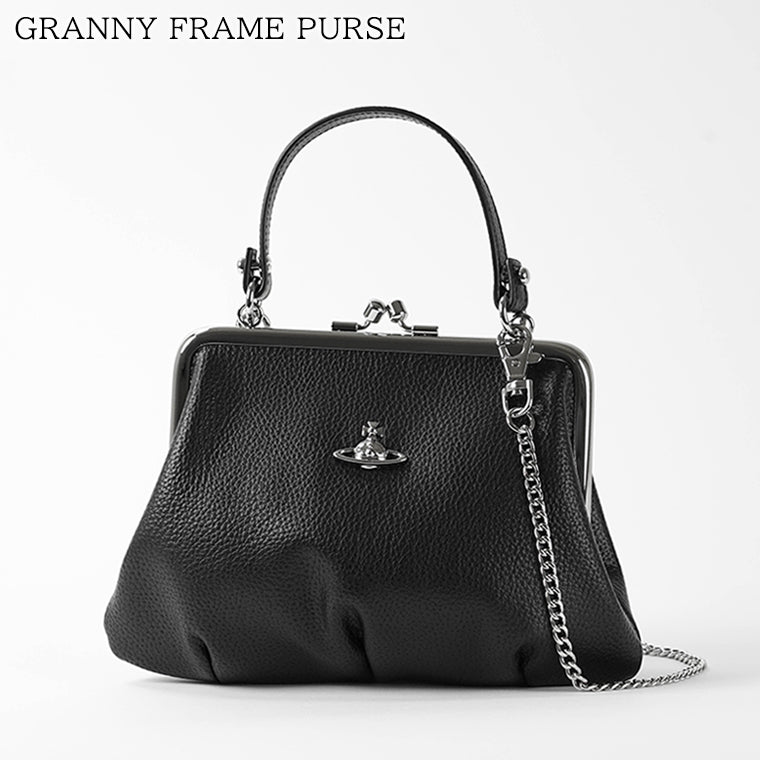Vivienne Westwood レディース ショルダーバッグ GRANNY FRAME PURSE 4B010007W S000D BLACK ブラック N403