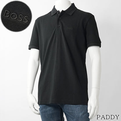 【2026SS SUMMER SALE】HUGO BOSS メンズ ポロシャツ PADDY 50469055 ブラック 009