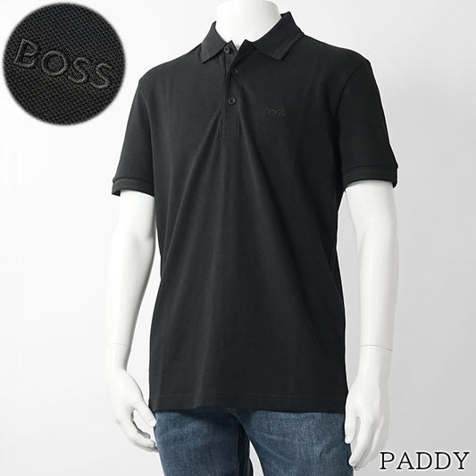 【2026SS SUMMER SALE】HUGO BOSS メンズ ポロシャツ PADDY 50469055 ブラック 009