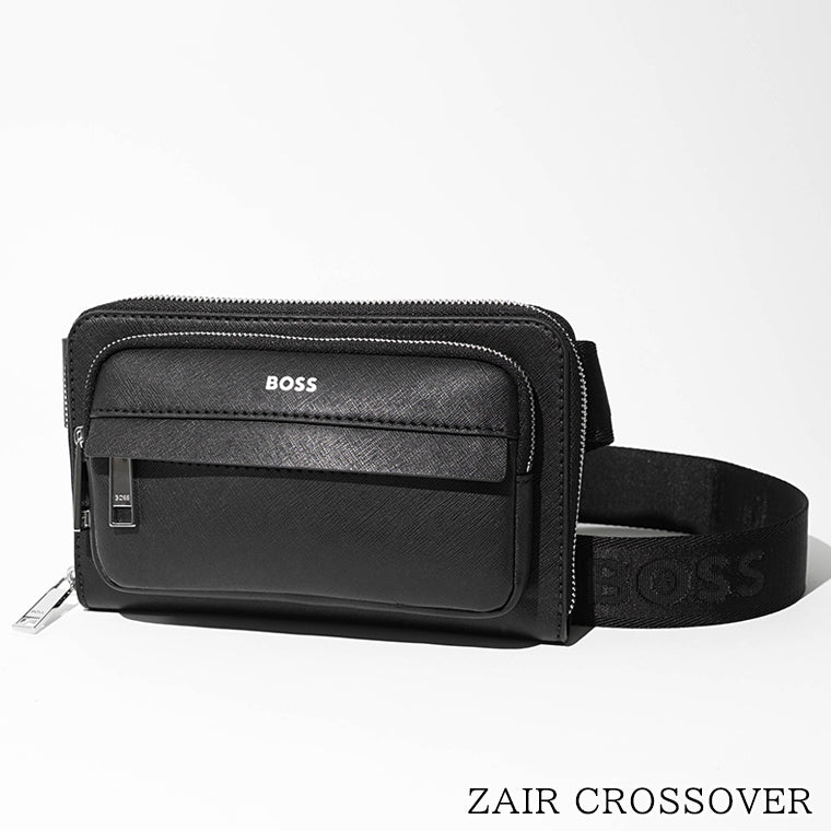 HUGO BOSS メンズ ベルトバッグ ZAIR CROSSOVER 50530098 ブラック 001