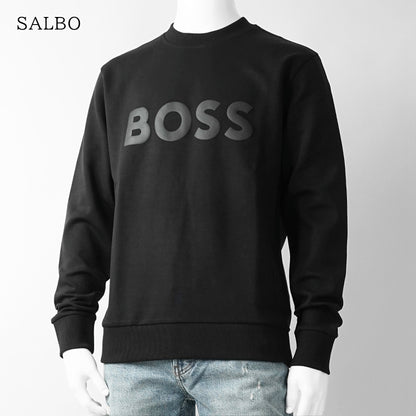 HUGO BOSS メンズ スウェットシャツ SALBO 50555516 ブラック 001