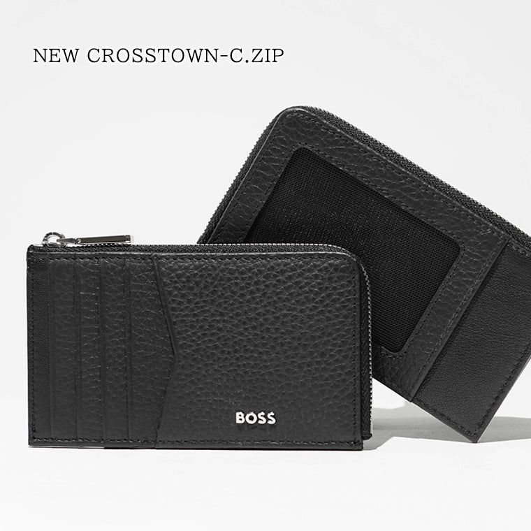 HUGO BOSS メンズ フラグメントケース NEW CROSSTOWN C ZIP 50563879 ブラック 001