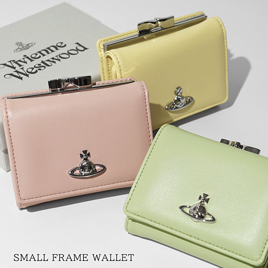 Vivienne Westwood レディース 3つ折り財布 SMALL FRAME WALLET 5115002MW S0026 3カラー