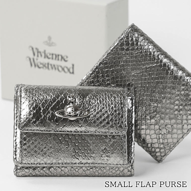 Vivienne Westwood レディース 3つ折り財布 5115002TW L00D6 SILVER シルバー P203