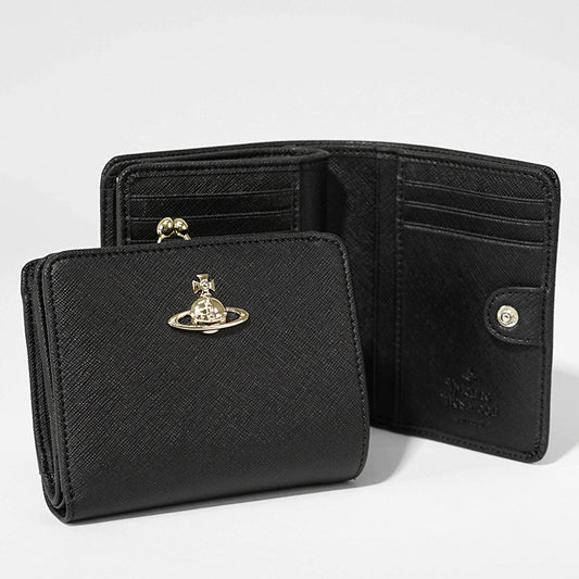 Vivienne Westwood レディース メンズ 2つ折り財布 5115002XW S0021 BLACK ブラック N402