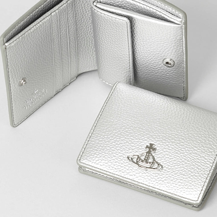 Vivienne Westwood レディース メンズ 2つ折り財布 51150031W S000D SILVER シルバー Q401