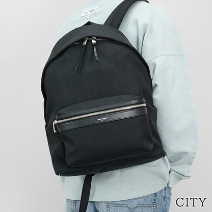 SAINT LAURENT メンズ レディース バックパック CITY 534967 FAEBS NOIR ブラック 1000