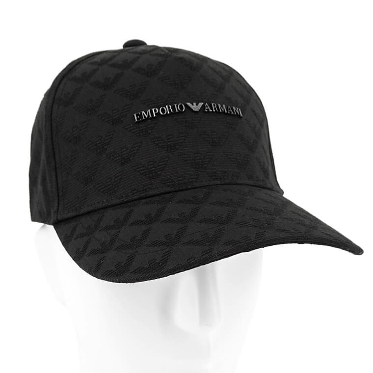 EMPORIO ARMANI メンズ レディース キャップ 627924 CC985 BLACK ブラック 00020