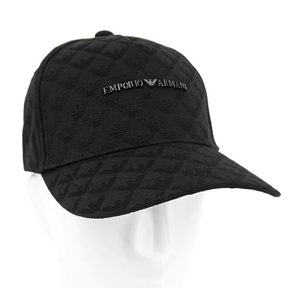 EMPORIO ARMANI メンズ レディース キャップ 627924 CC985 BLACK ブラック 00020