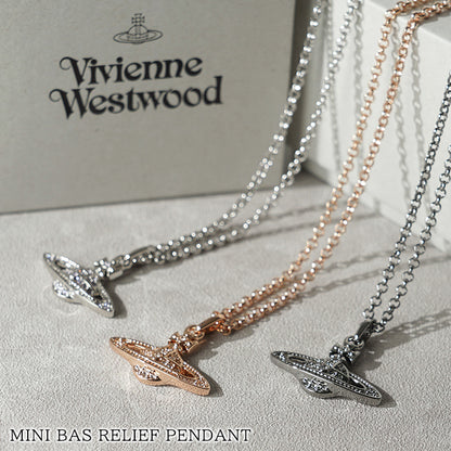 Vivienne Westwood レディース メンズ ネックレス MINI BAS RELIEF PENDANT 63020086 3カラー