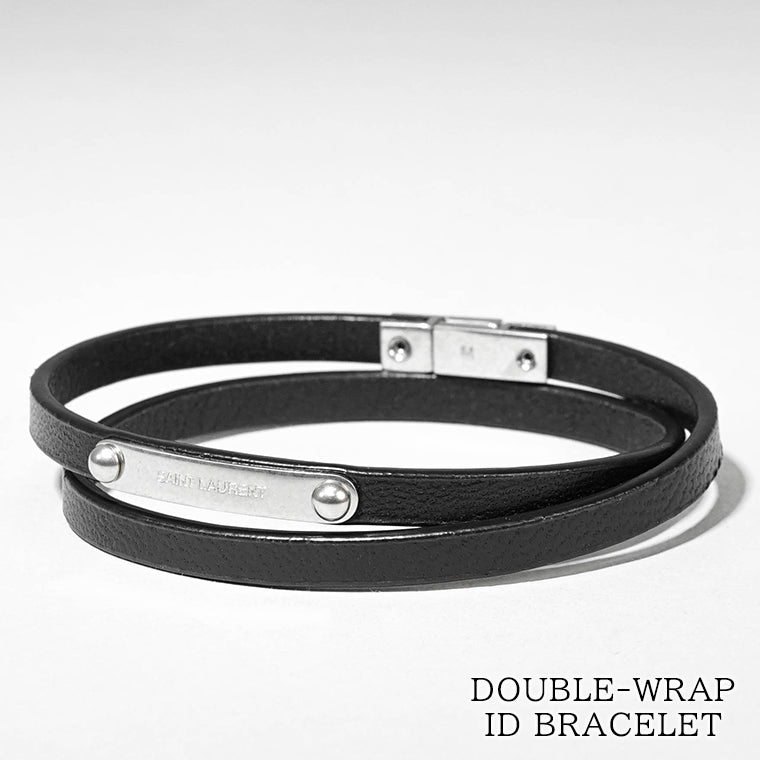 サンローラン SAINT LAURENT メンズ レディース ブレスレット ブラック