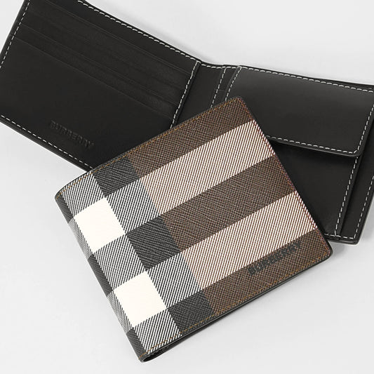 BURBERRY London England メンズ 2つ折り財布 8052802 DARK BIRCH BROWN ダークバーチブラウン A8900
