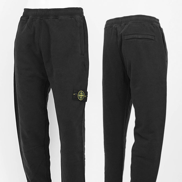 STONE ISLAND メンズ スウェットパンツ 811560920 ブラック V0029