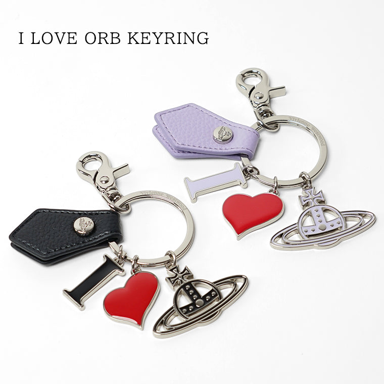 Vivienne Westwood レディース メンズ キーリング I LOVE ORB KEYRING 8203011EU S000D 2カラー