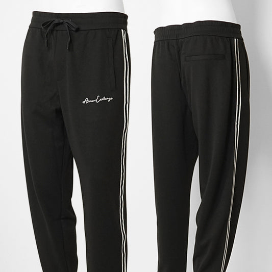 ARMANI EXCHANGE メンズ スウェットパンツ 8NZPSG Z9N1Z BLACK ブラック 1200