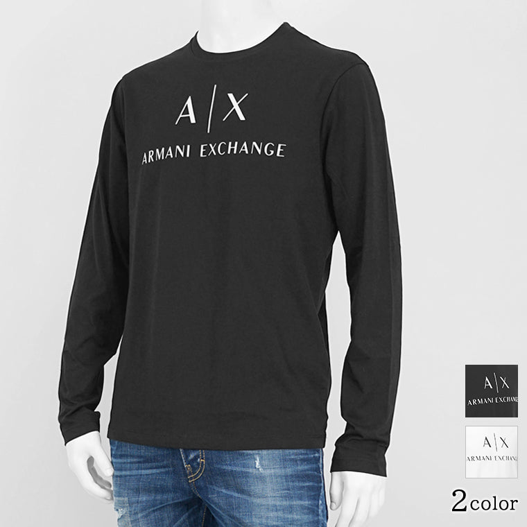 ARMANI EXCHANGE メンズ 長袖Tシャツ 8NZTCH Z8H4Z 2カラー