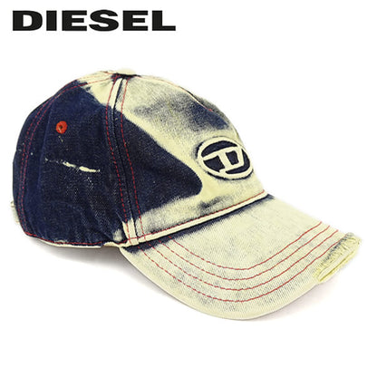 DIESEL メンズ レディース キャップ C SEYMON A06467 0DGAV デニムブルー 01