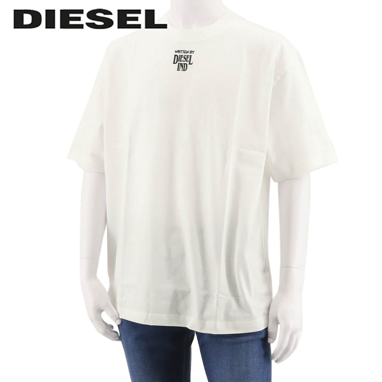 【SUMMER FINAL SALE】 DIESEL メンズ Tシャツ T WASH G3 A08640 0BEAF オフホワイト 141