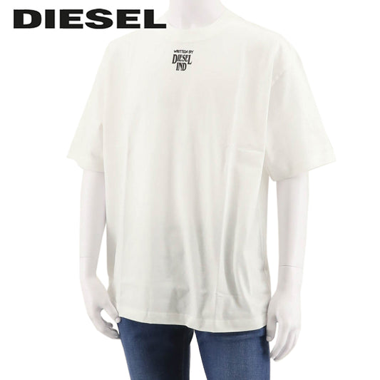 【SUMMER FINAL SALE】 DIESEL メンズ Tシャツ T WASH G3 A08640 0BEAF オフホワイト 141