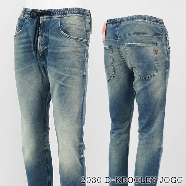 DIESEL メンズ JOGG ジーンズ 2030 D KROOLEY JOGG A11883 068MG ウォッシュブルー 01