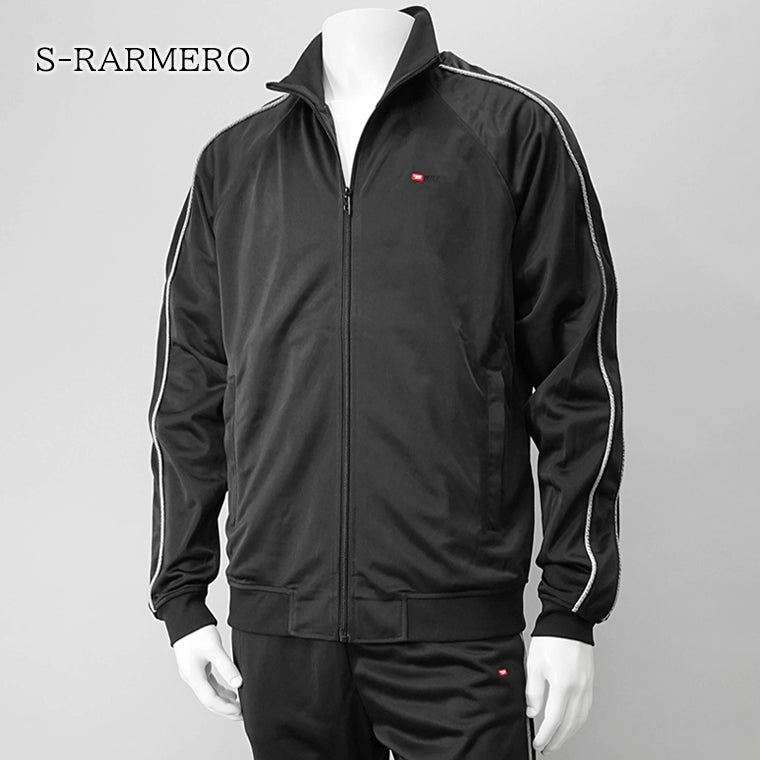 【SUMMER FINAL SALE】 DIESEL メンズ トラックジャケット S RARMERO A16824 0SLBU ブラック 9XX