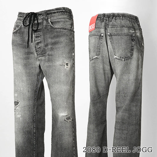 DIESEL メンズ JOGG ジーンズ 2080 D REEL JOGG A17867 068US ウォッシュブラック 02