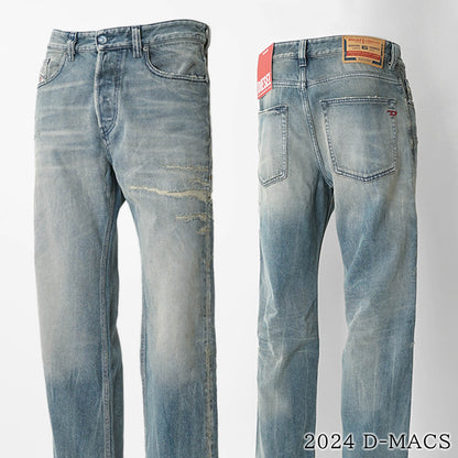 DIESEL メンズ ジーンズ 2024 D MACS A18974 09N30 ウォッシュブルー 01