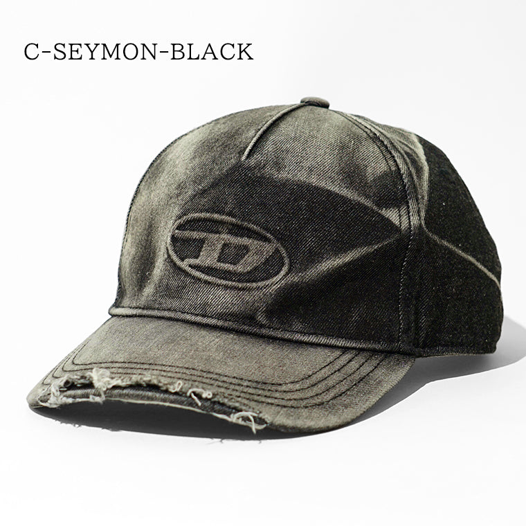 DIESEL メンズ レディース キャップ C SEYMON BLACK A19777 0DGAV ウォッシュブラック 02