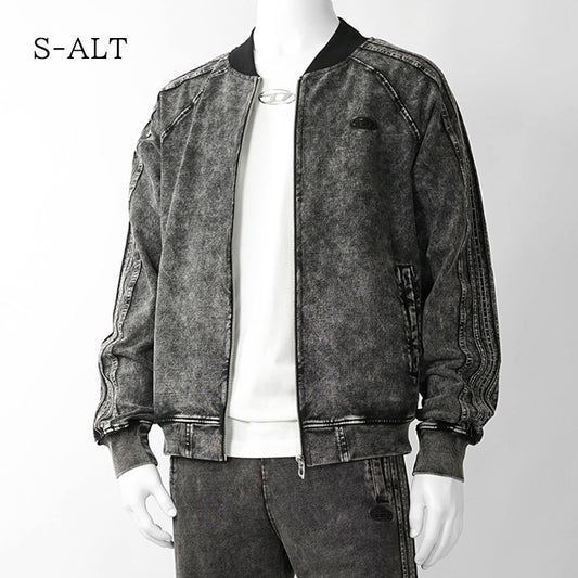 DIESEL メンズ トラックジャケット S ALT A19938 0DCCJ ウォッシュブラック 02A