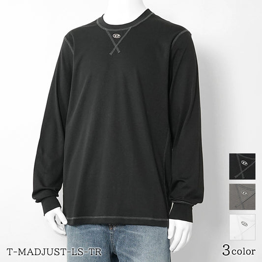 DIESEL メンズ 長袖Tシャツ T MADJUST LS TR A19967 3カラー