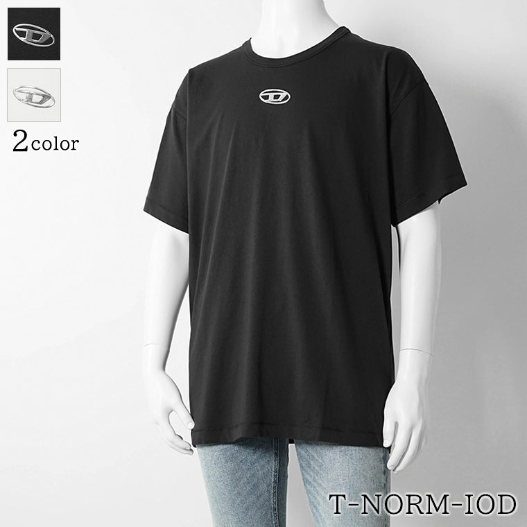【2026SS SUMMER SALE】DIESEL メンズ Tシャツ T NORM IOD A20297 0JMBB 2カラー