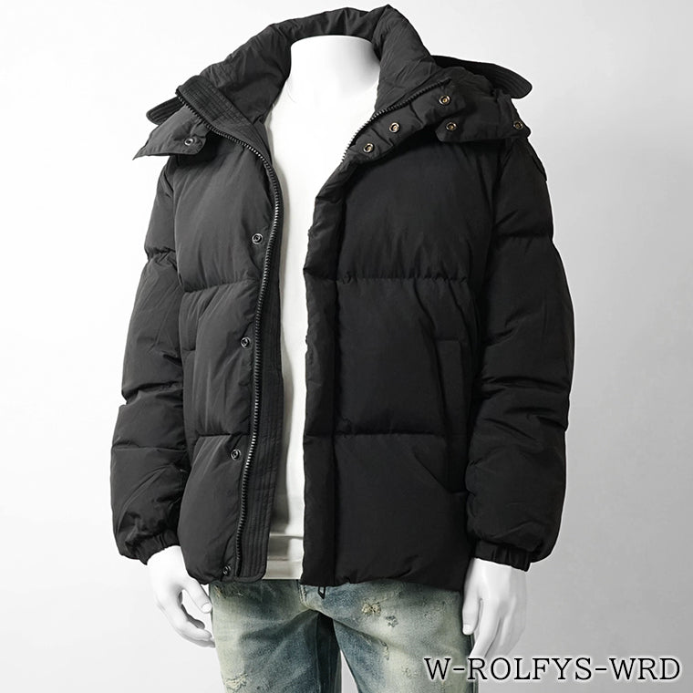 DIESEL メンズ ダウンジャケット W ROLFYS WRD A21764 0AEAI ブラック 9XX