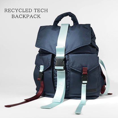 GANNI レディース メンズ バックパック RECYCLED TECH BACKPACK A6372 5488 PEACOAT ネイビー 268