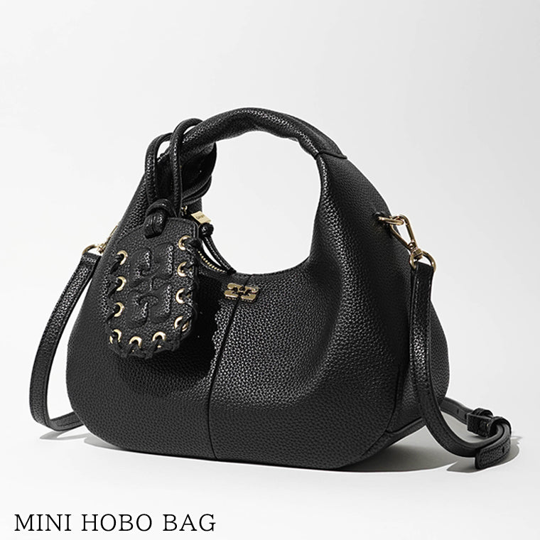 GANNI レディース バッグ MINI HOBO BAG A6976 BLACK ブラック 099