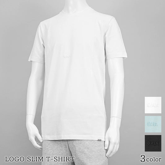 【SUMMER FINAL SALE】 BALR. メンズ Tシャツ LOGO SLIM T SHIRT B1112 1280 3カラー