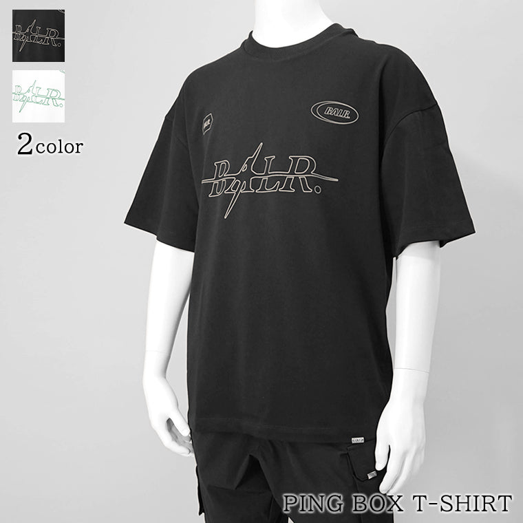 BALR. メンズ Tシャツ PING BOX T SHIRT B1112 1299 2カラー