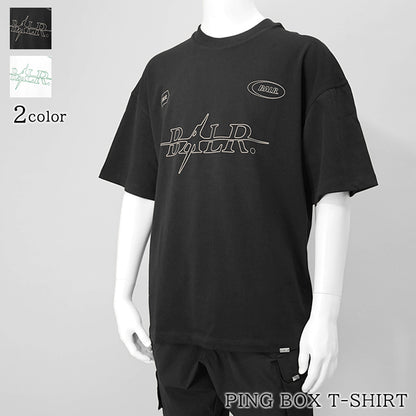 BALR. メンズ Tシャツ PING BOX T SHIRT B1112 1299 2カラー