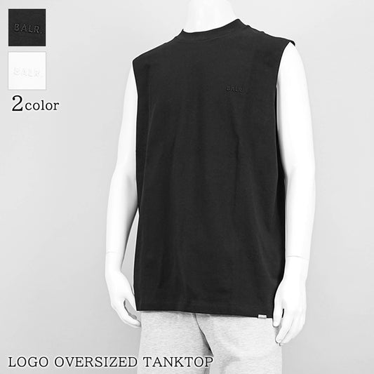 【SUMMER FINAL SALE】 BALR. メンズ ノースリーブTシャツ LOGO OVERSIZED TANKTOP B1113 1004 2カラー