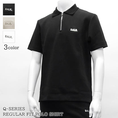 【SUMMER FINAL SALE】 BALR. メンズ ポロシャツ Q SERIES REGULAR FIT POLO SHIRT B1122 1033 3カラー