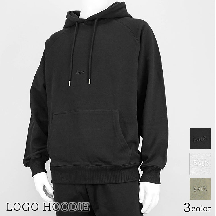 BALR. メンズ パーカー LOGO HOODIE B1261 1135 3カラー