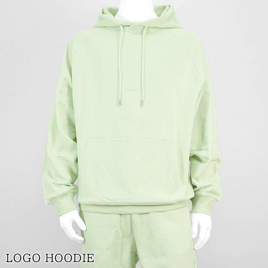 【SUMMER FINAL SALE】 BALR. メンズ パーカー LOGO HOODIE B1261 1135 ライトグリーン REED GREEN