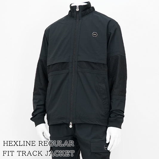 BALR. メンズ トラックジャケット HEXLINE REGULAR FIT TRACK JACKET B1387 1022 ブラック JET BLACK