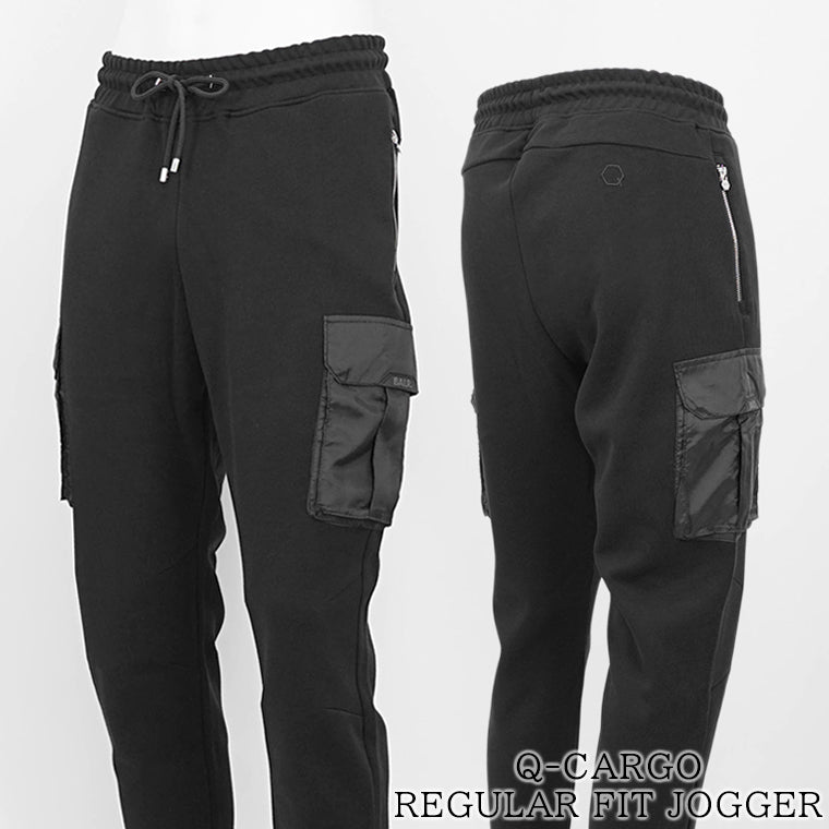 BALR. メンズ スウェットパンツ Q CARGO REGULAR FIT JOGGER B1411 1125 ブラック JET BLACK