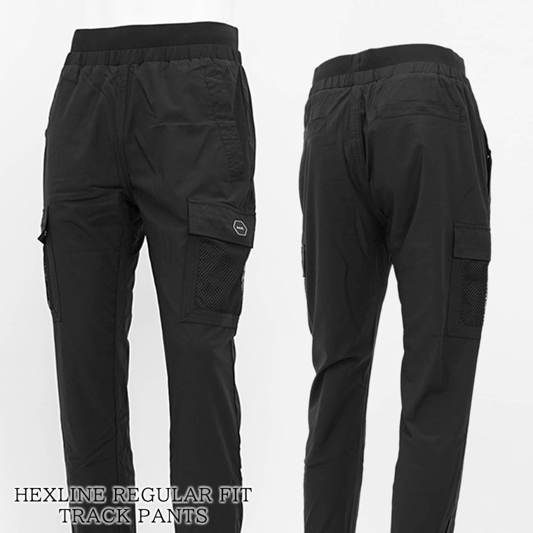 【2024AW CLEARANCE SALE】 BALR. メンズ パンツ HEXLINE REGULAR FIT TRACK PANTS B1412 1030 ブラック JET BLACK