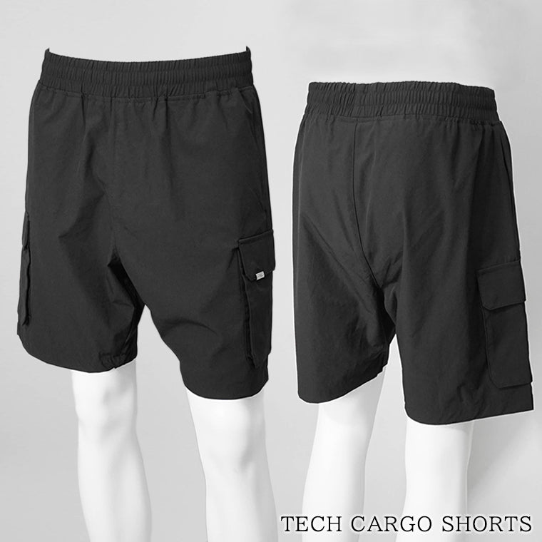 BALR. メンズ ショートパンツ TECH CARGO SHORTS B1433 1021 ブラック JET BLACK